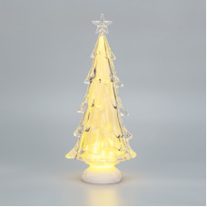 Фигура на подставке Елочка со звездой, 37см, теплый белый NEON-NIGHT