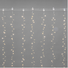 Гирлянда Светодиодный занавес из росы Фейерверк 3х3м 900 LED ТЕПЛЫЙ БЕЛЫЙ IP20 230В NEON-NIGHT